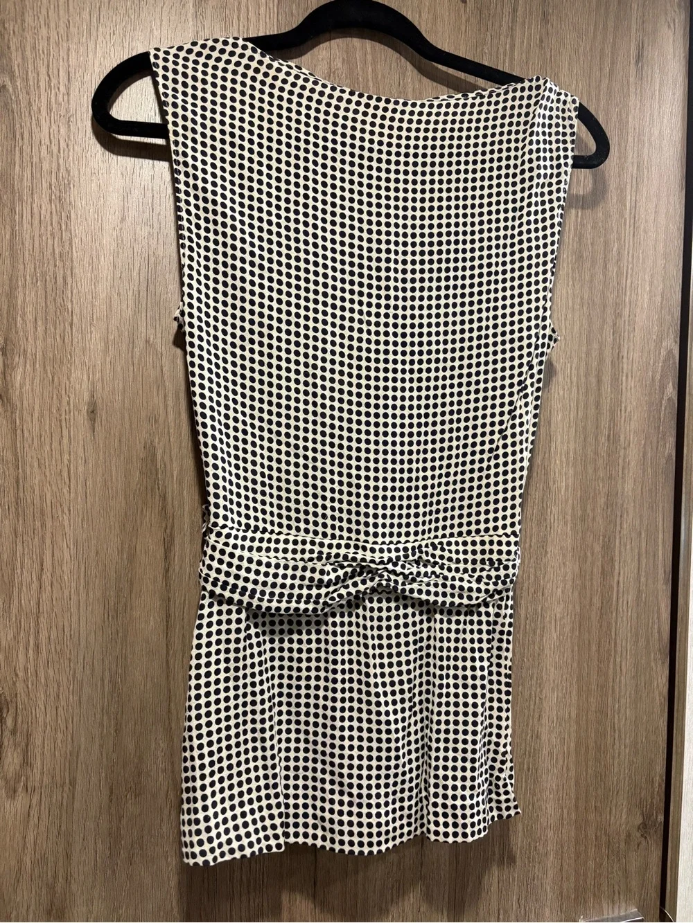 Tory Burch Polka Dot Silk Blouse Top